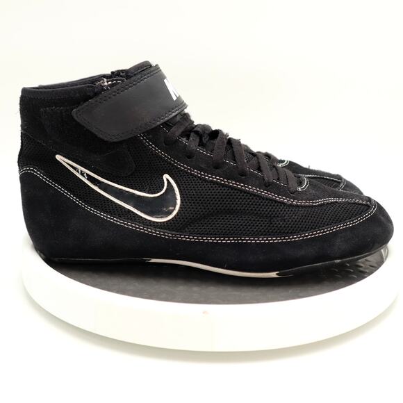Nike Speedsweep VII Mens Size 8.5 Wrestling Shoes Triple Black 366683-001 - Picture 1 of 12